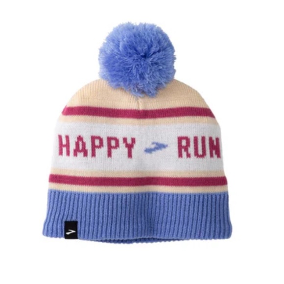 Brooks Accessories - Brooks Heritage Pom Beanie - NWOT - O/S